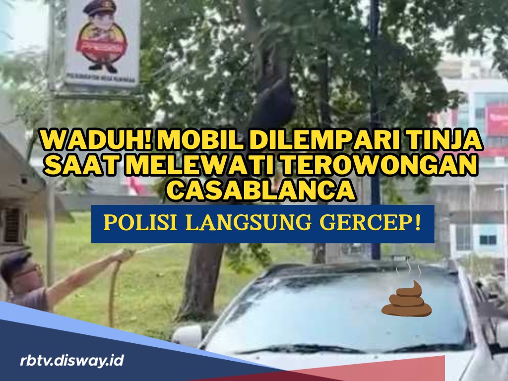 Waduh! Kaca Mobil Dilempari Tinja saat Melewati Terowongan Casablanca, Polisi Langsung Gercep!