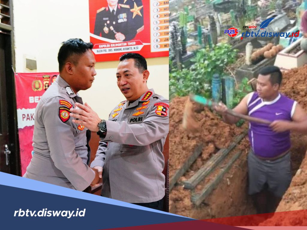 Bripka Joko Hadi Aprianto! Sosok Polisi Penggali Kubur yang Menginspirasi