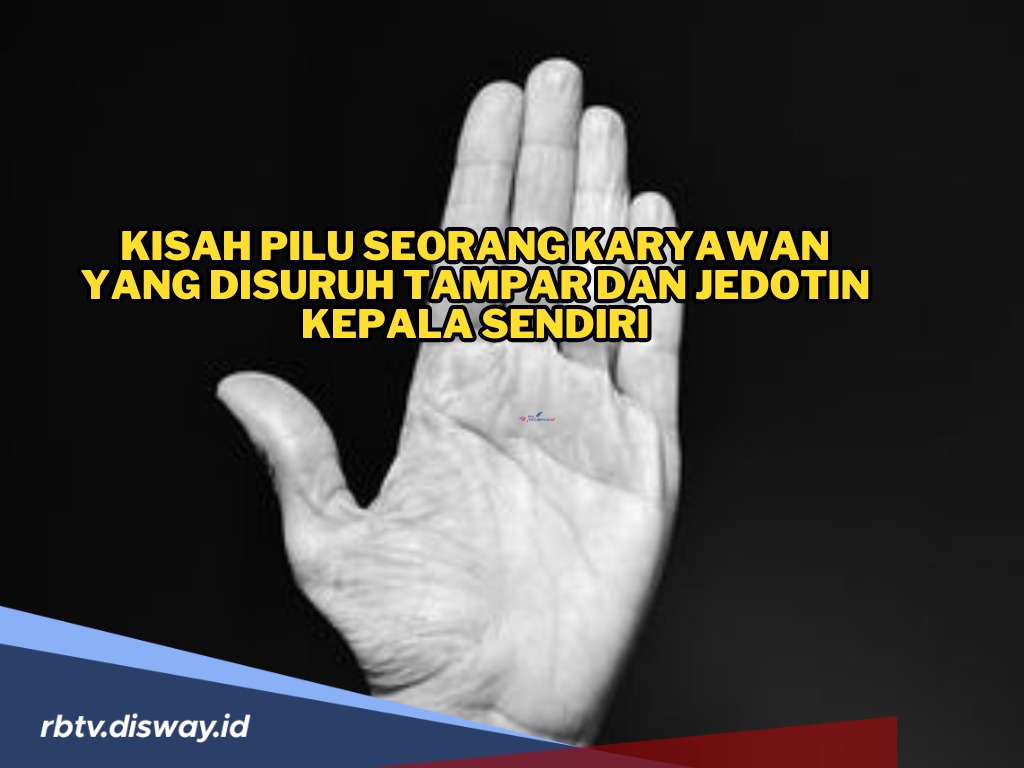 Kisah Pilu Seorang Karyawan yang Disuruh Tampar dan Jedotin Kepala Sendiri, Lama Jadi Korban Kekerasan Atasan