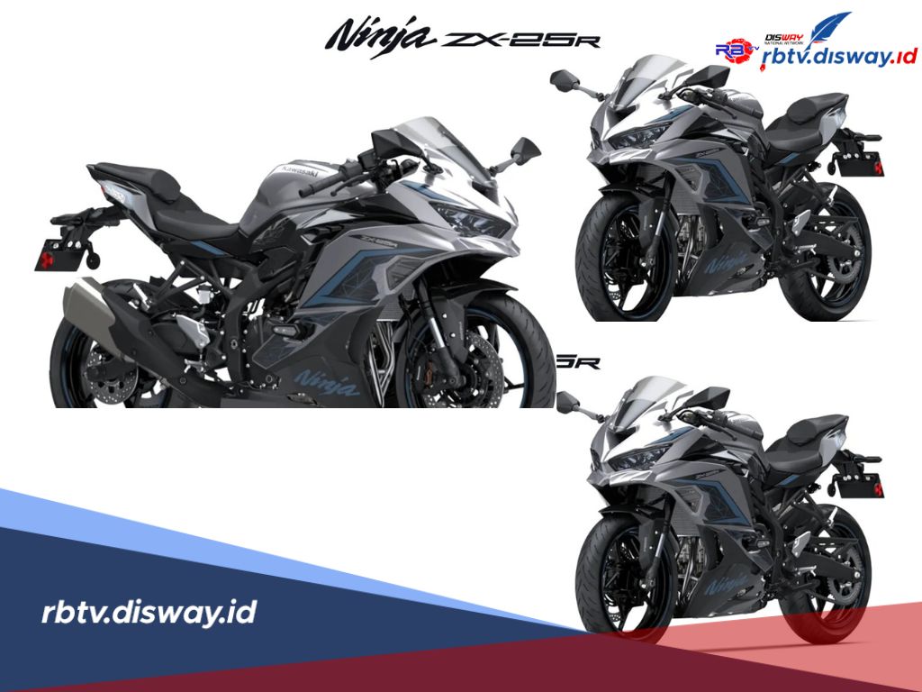 Kawasaki Ninja ZX-25R 2024 Mesin 249 cc, Harga dan Fitur Terbaru Motor Sport Edisi 40th Anniversary