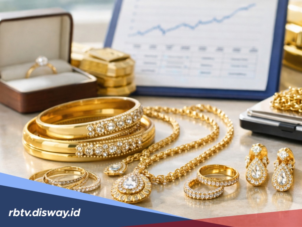 Update Harga Emas Perhiasan Hari Ini Sabtu 24 Januari 2026 Ada Diangka Rp 2,4 Juta