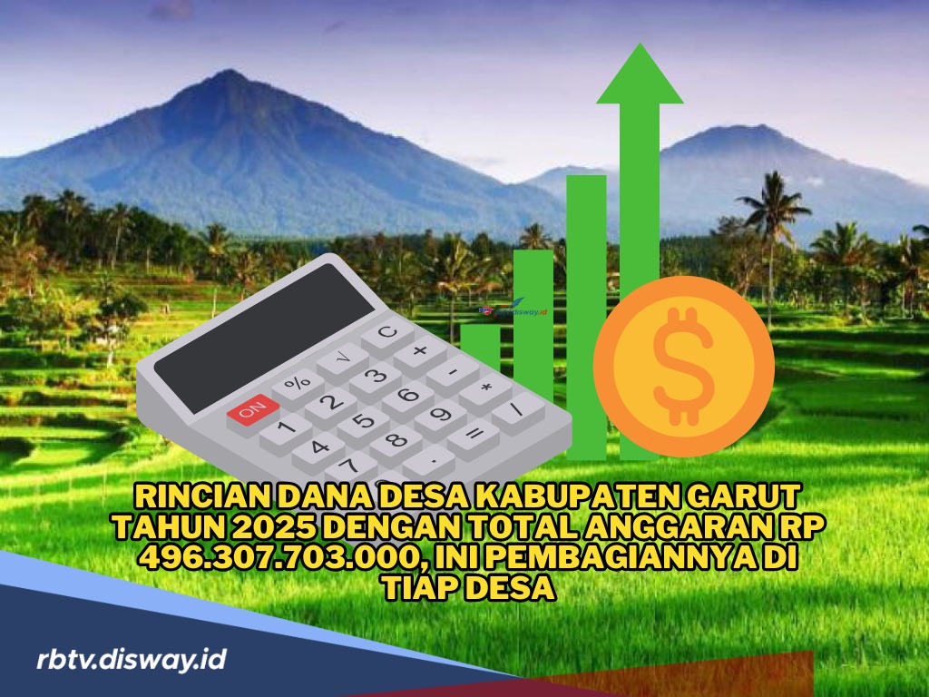 Dana Desa Kabupaten Garut Tahun 2025, Ini Desa dengan Dana Paling Kecil