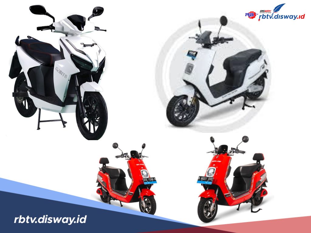 5 Pilihan Motor Listrik Termurah 2025, Cukup Siapkan Uang Segini