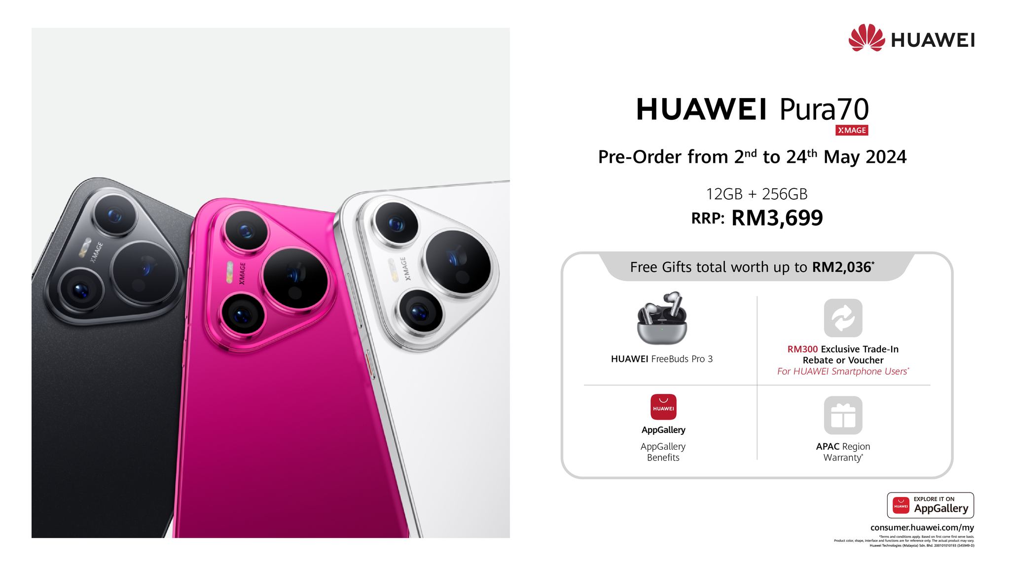 Huawei Pura 70 Series Meluncur di Pasar Global, Seperti Ini Spesifikasi dan Harganya   