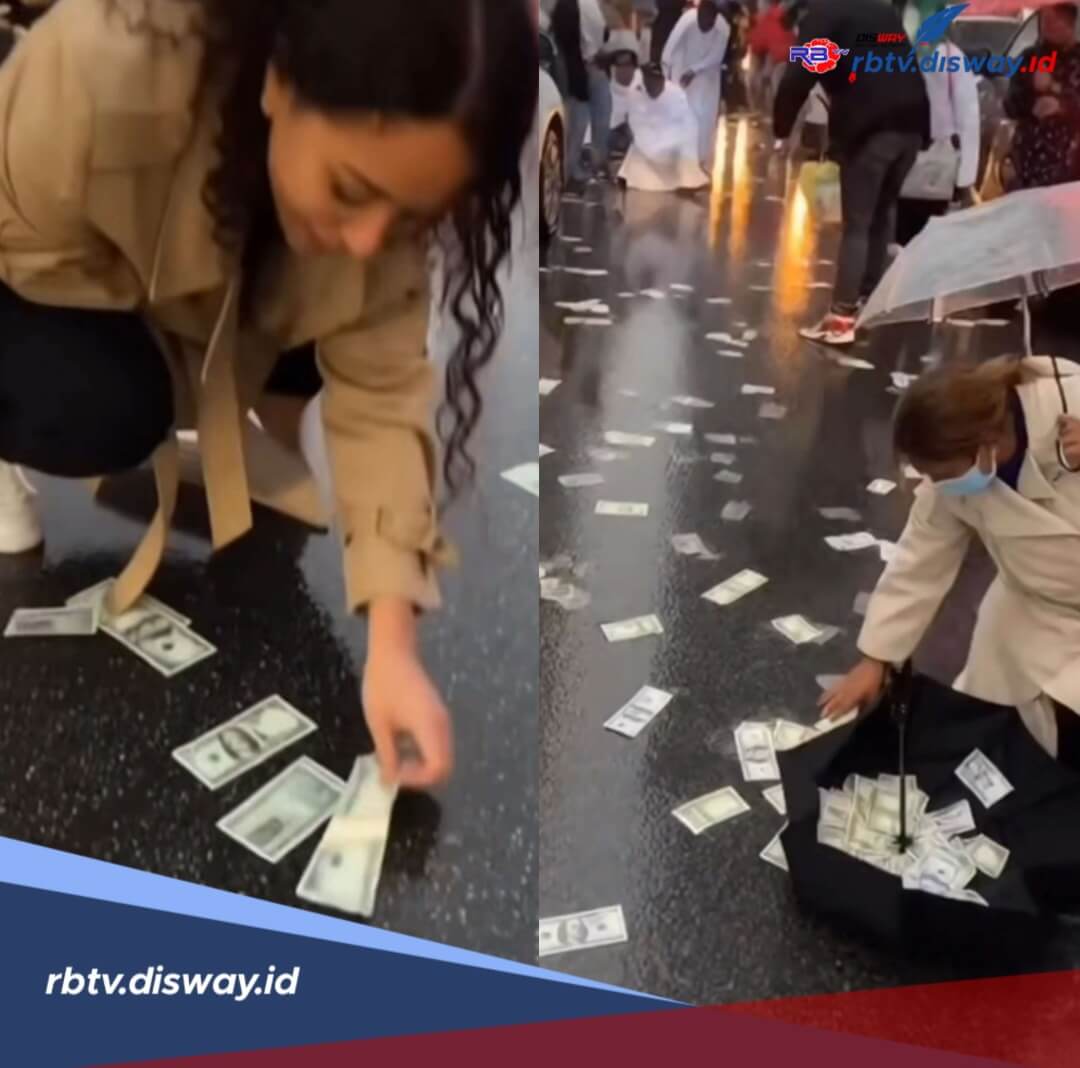 Hujan Uang Benar-benar Terjadi di Dubai, Warga Girang Bukan Kepalang