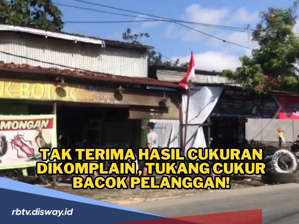 Tukang Cukur Bacok Pelanggan, Polisi Cari Keberadaan AW yang Kabur Pasca Lukai Korban 