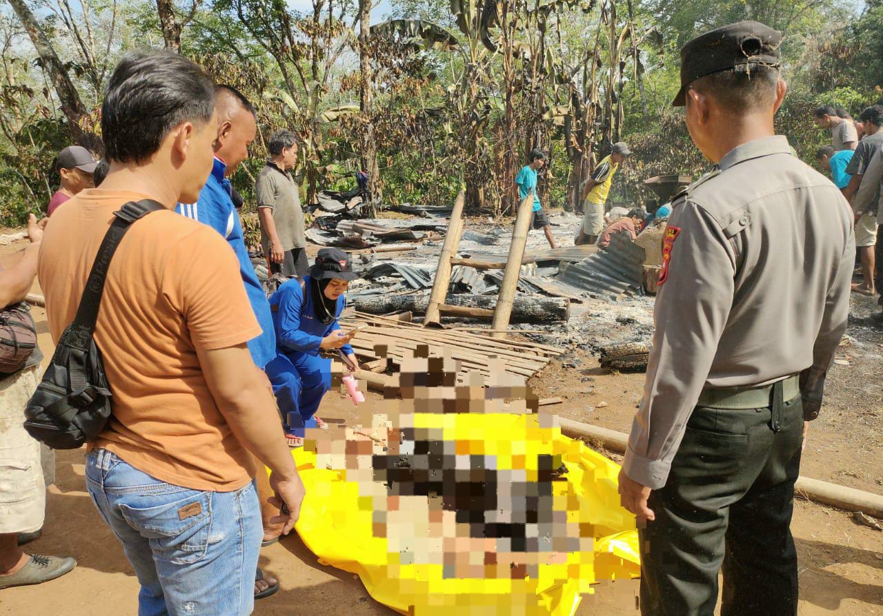 Tragis, Warga Kota Padang Ditemukan Meninggal di Pondok Kebun yang Terbakar 