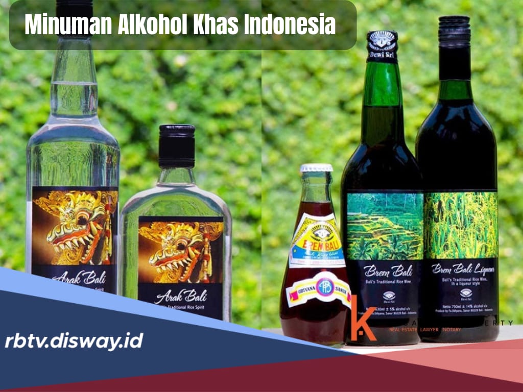 14 Jenis Minuman Alkohol Khas Indonesia, Dibuat Secara Tradisional 