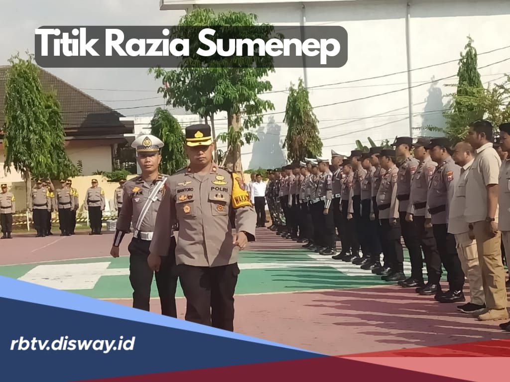 3 Titik Lokasi Razia Operasi Zebra Semeru 2024 di Sumenep, Ini Sanksi Pelanggaran yang Berlaku