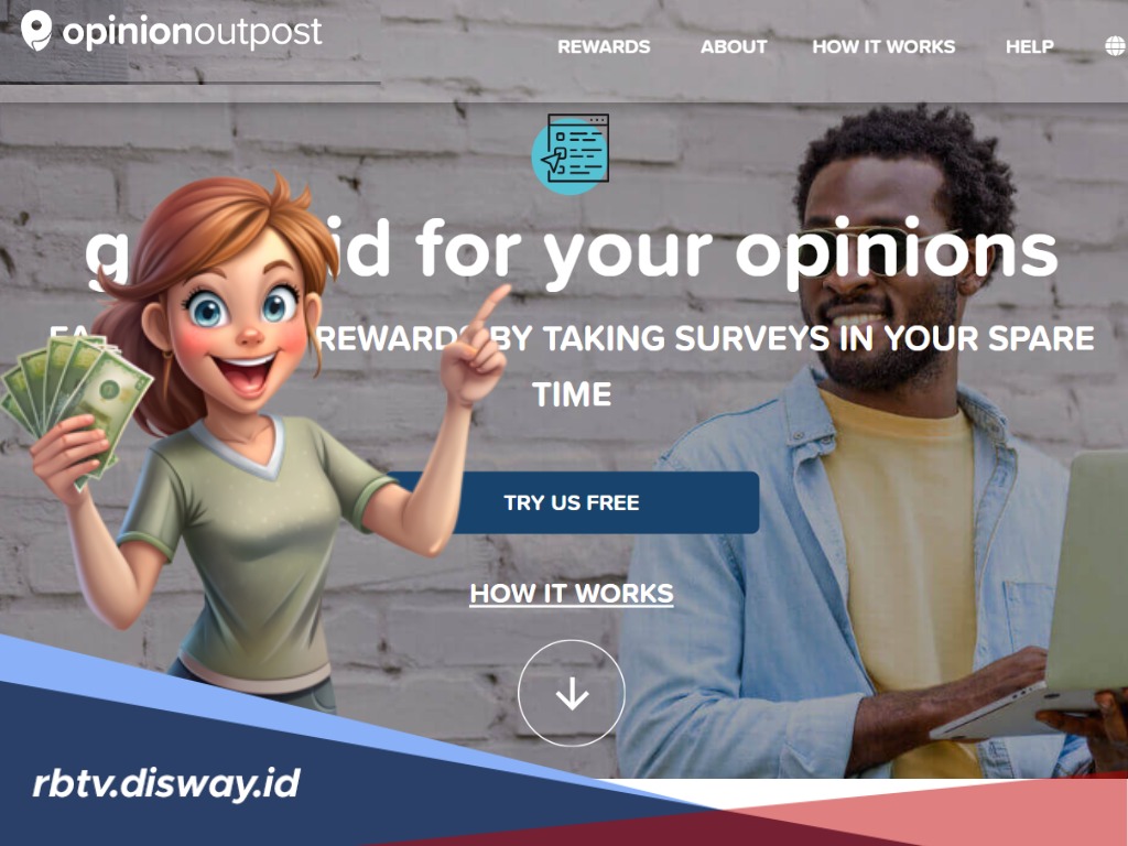 Dapat Dollar dari Survei Online Opinion Outpost, Mau Tahu Caranya? Pantau di Sini