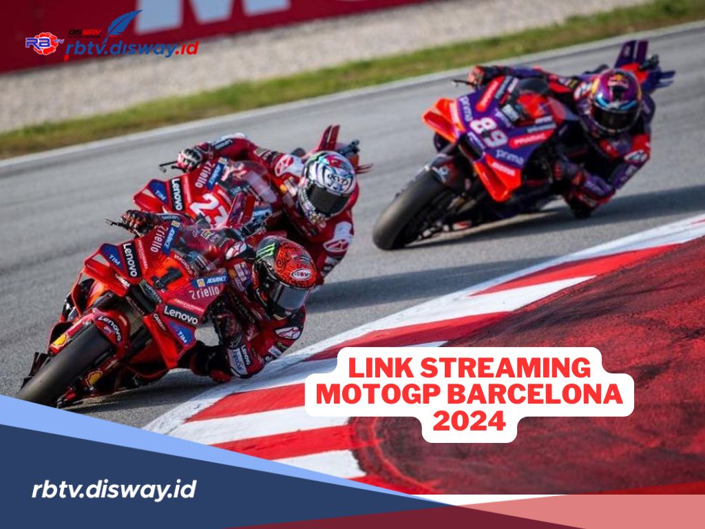 Jangan Terlewat, Jadwal dan Link Streaming MotoGP Barcelona 2024 Hari Ini