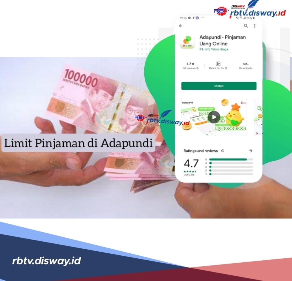 Limit Pinjaman di Adapundi, Begini Langkah Mudah Pinjam Rp 5 Juta Cair Tanpa Survey di Adapundi