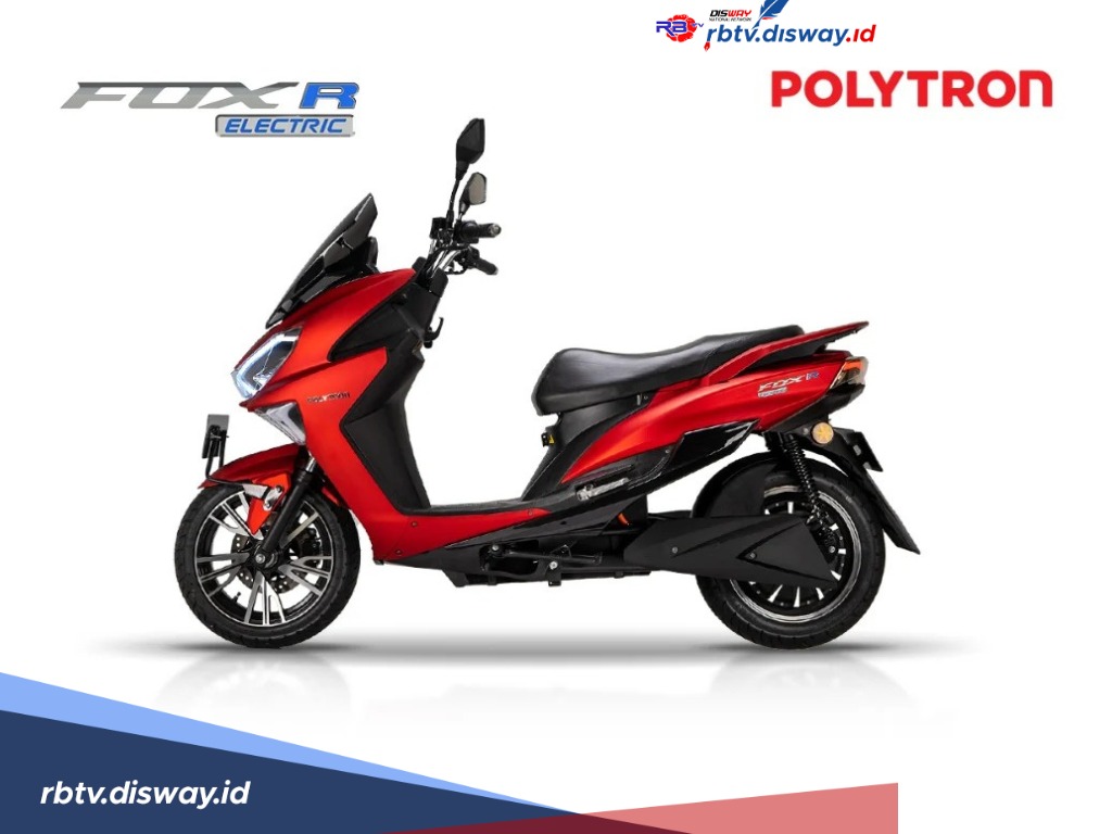 Desain Seperti Skutik Bongsor, Ini Kredit Motor Listrik Polytron FOX-R, DP Ringan Mulai Rp 2,1 Juta