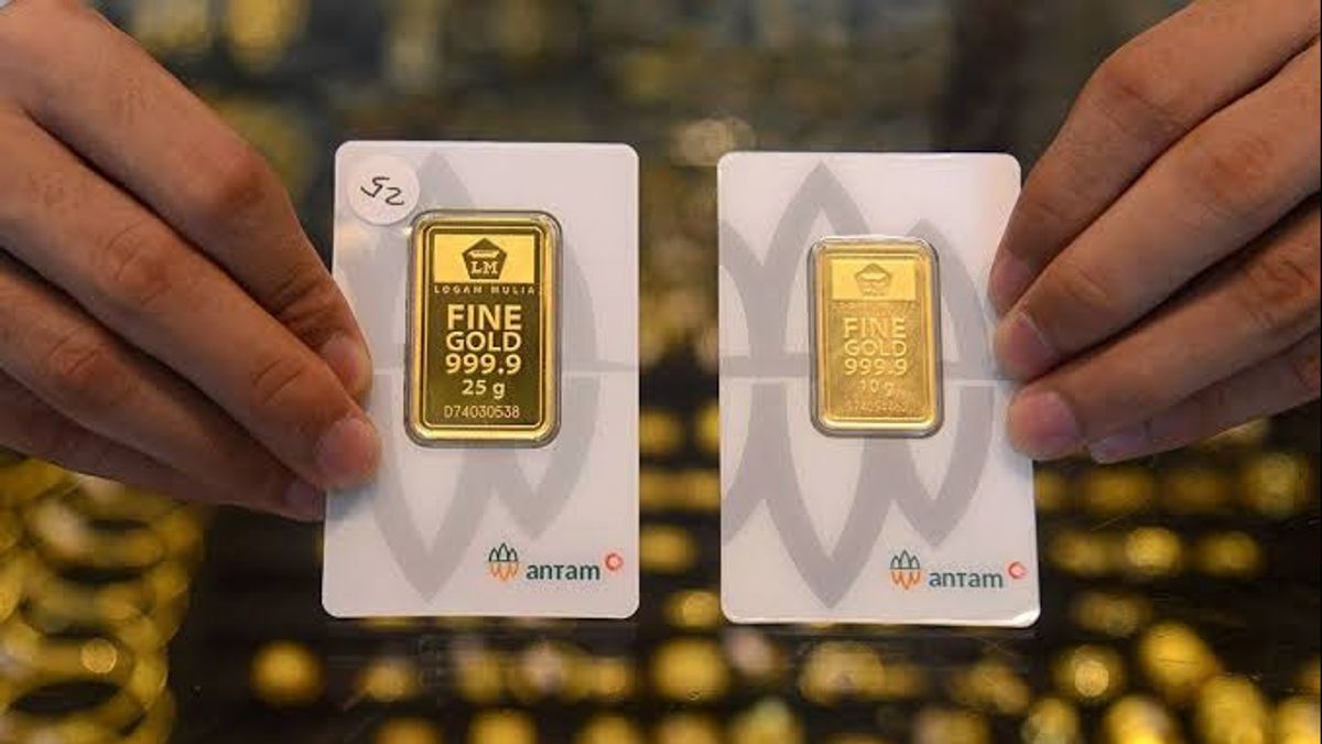 Akhir Pekan, Harga Emas Antam Bertengger di Harga Segini Per Gram