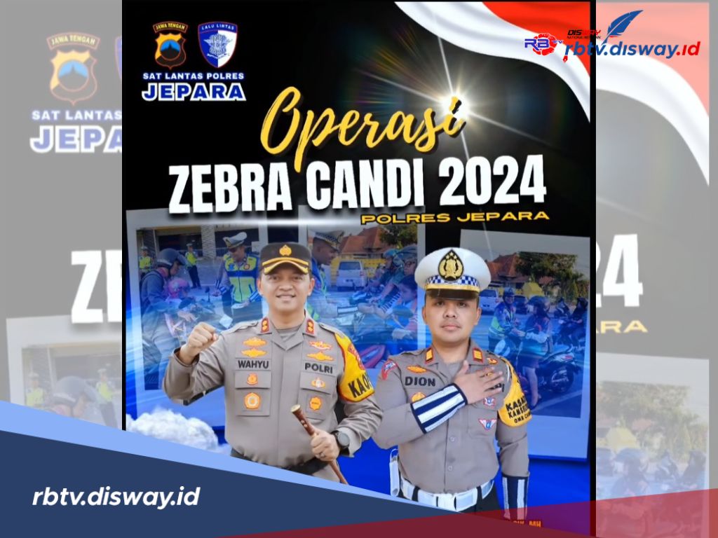 Titik Lokasi Razia Operasi Zebra Candi 2024 di Jepara dan 7 Sasaran Utama yang Akan Ditindak