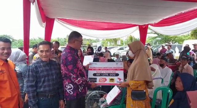 Ratusan Penyandang Disabilitas di Bengkulu Tengah Dapat Alat Bantu Khusus