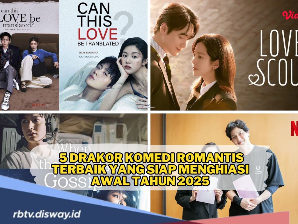 Rekomendasi 5 Drakor Komedi Romantis Terbaik yang Siap Menghiasi Awal Tahun 2025, Dijamin Ngakak dan Baper