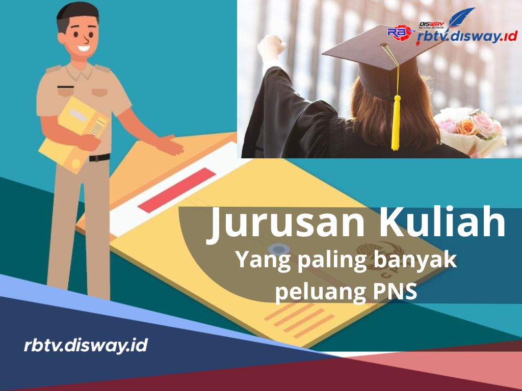 Jangan Sampai Salah, Ini 10 Jurusan Kuliah Paling Banyak Peluang Jadi PNS