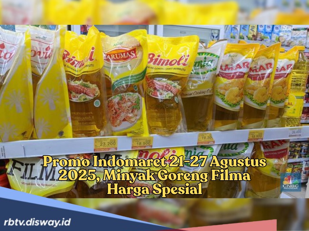 Harga Minyak Goreng Filma cs di Promo Indomaret 21-27 Agustus 2025