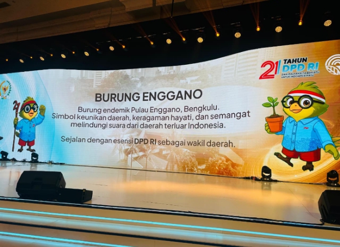 Sultan B. Najamudin: Ini Alasan Burung Enggano jadi Maskot Hari Ulang Tahun DPD RI ke-21