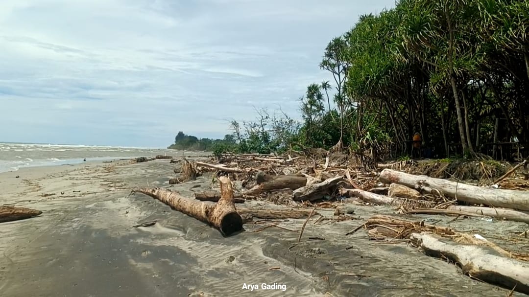 Pemandangan di Pantai Pasar Seluma, Destinasi Wisata Pesisir Barat Ini Butuh Sentuhan