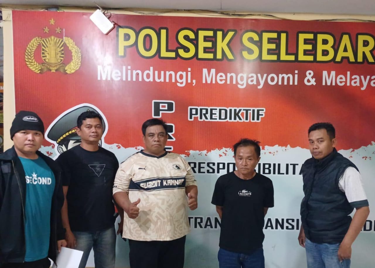 Pelaku Curanmor di Betungan Diamankan Opsnal Polsek Selebar, Motor Curian Terlibat Laka dan Pengendara MD