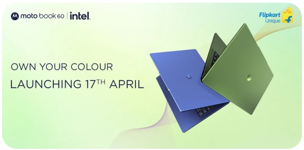 Laptop Pertama Motorola Book 60: Layar OLED 2.8K, Prosesor Intel Core 7 dan Fitur Unggulan