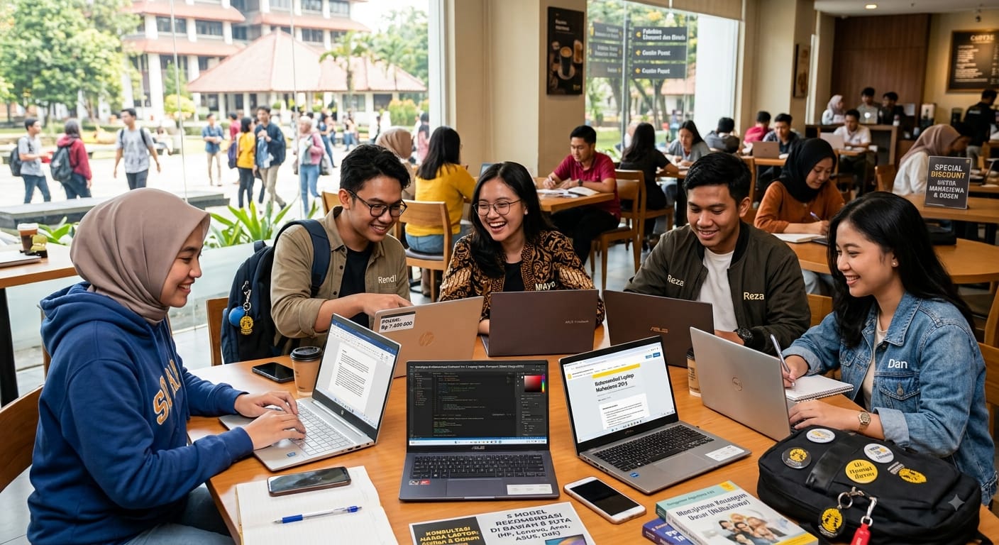 Budget Terbatas? Ini 5 Laptop Terbaru Dengan Spek Mumpuni untuk Mahasiswa