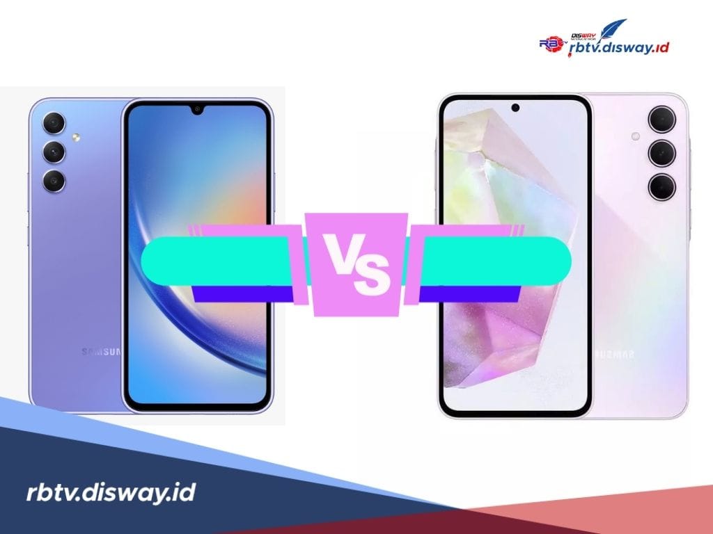 Nyaris Mirip! Ini Perbandingan Samsung Galaxy A34 vs A35, Dua Ponsesl Unggul Samsung A Series