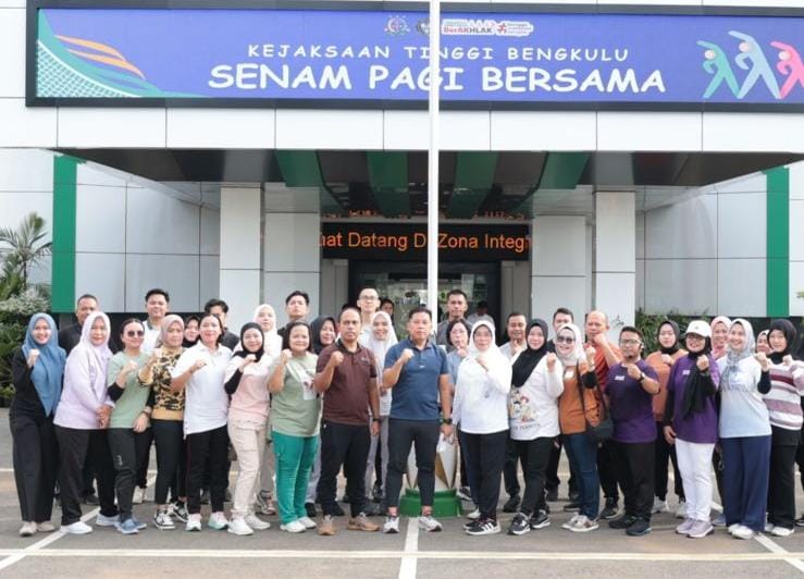 Trik Jitu Kajati Bengkulu Mempererat dan Meningkatkan Semangat Kerja Pegawai Kejaksaan