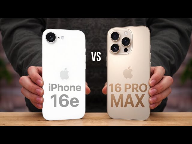 iPhone 16e vs iPhone 16 Pro Max, Intip Perbandingan Spesifikasi dan Harga Terbarunya