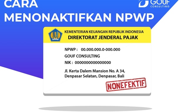 Terbaru, Ini Cara Nonaktifkan NPWP Secara Online, Tidak Perlu Lagi ke Kantor Pajak