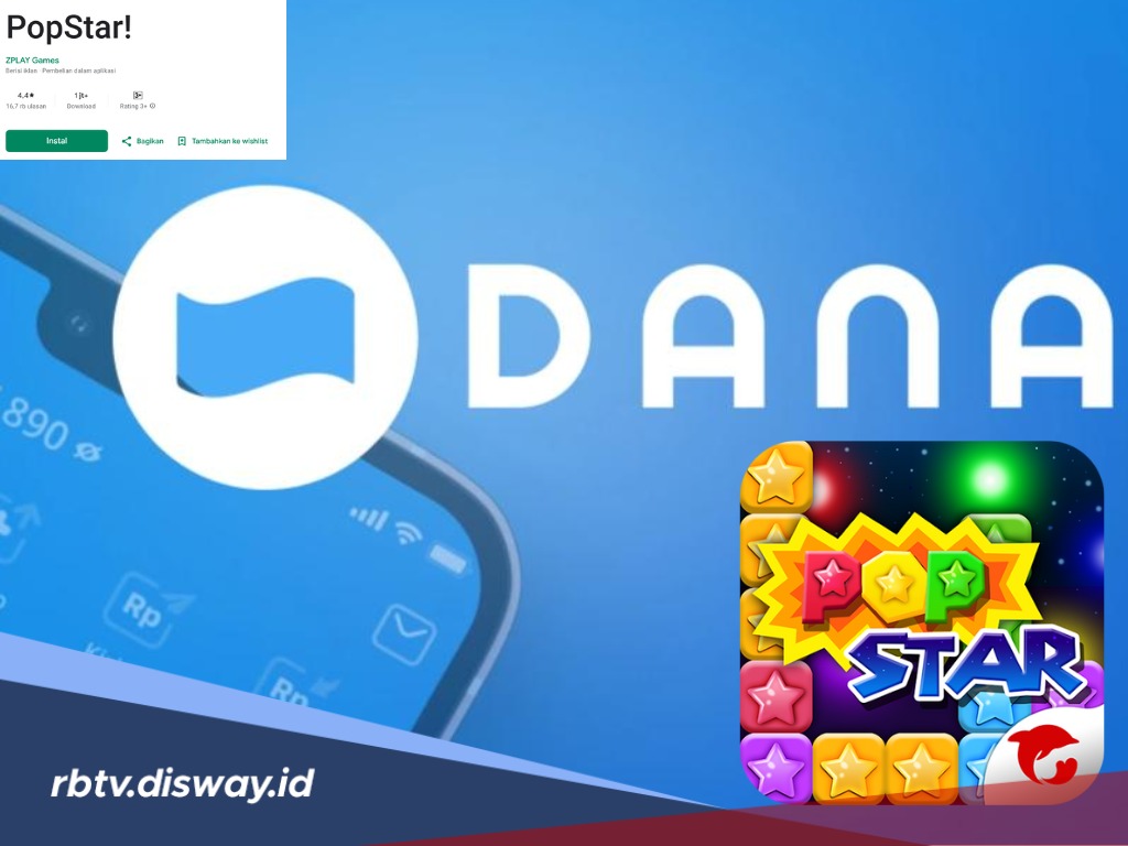 Cari Saldo Aplikasi DANA, OVO, GoPay Lewat Main Puzzle di Lucky Popstar