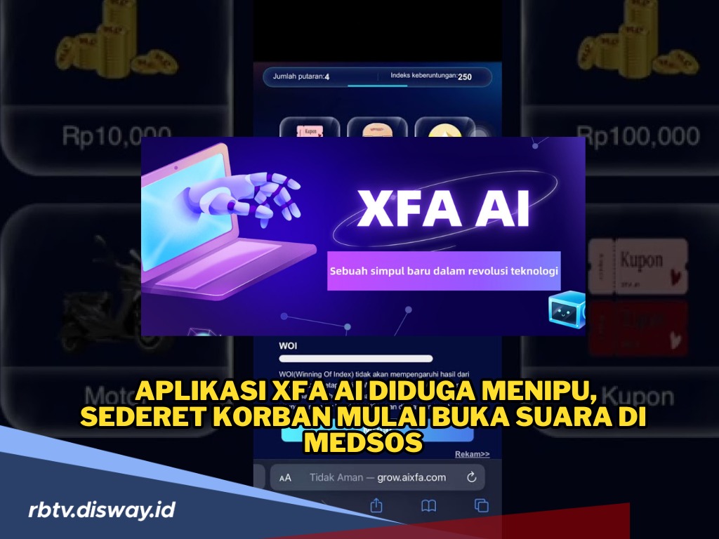 Viral! Diiming-imingi Uang, Aplikasi XFA AI Diduga Menipu, Sederet Korban Mulai Buka Suara di Medsos