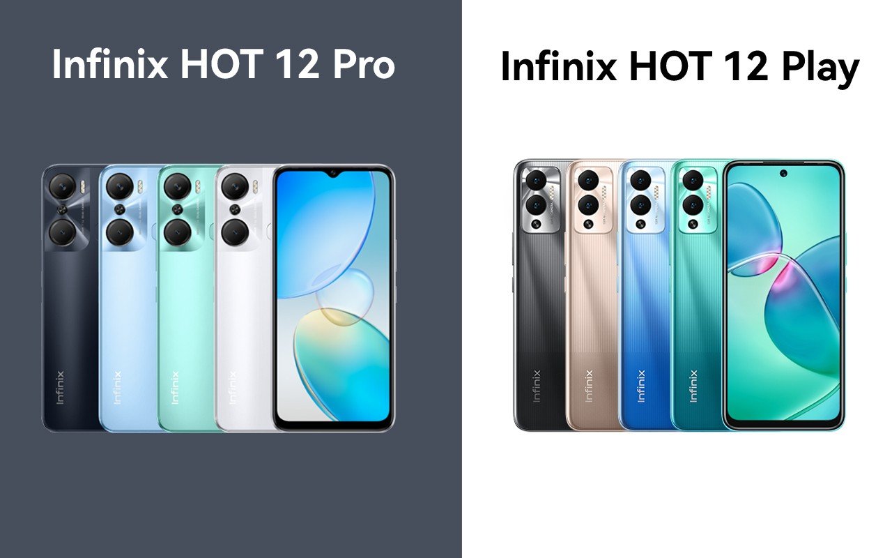 Mana yang Kamu Suka? Ini Perbandingan Infinix Hot 12 Pro vs Infinix Hot 12 Play   