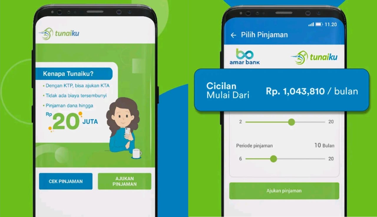 Pinjam Rp8 Juta di Pinjaman Online Tunaiku Cepat Cair, Bisa Bayar Cicilan hingga 20 Bulan