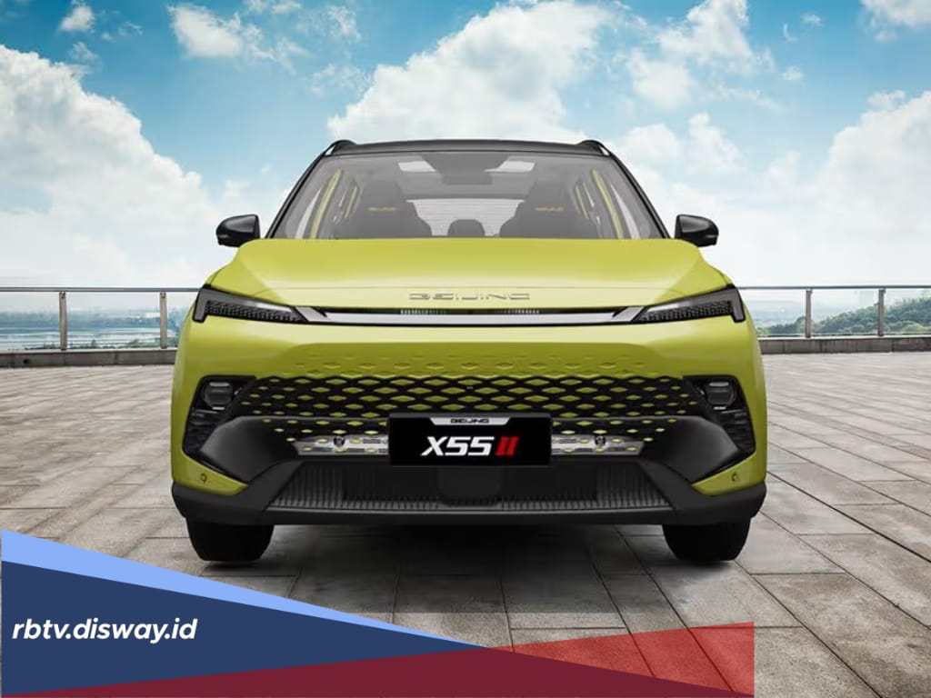 Baru Meluncur! Begini Wajah Terbaru BAIC X55 II, Logo Diganti dan Harga Turun