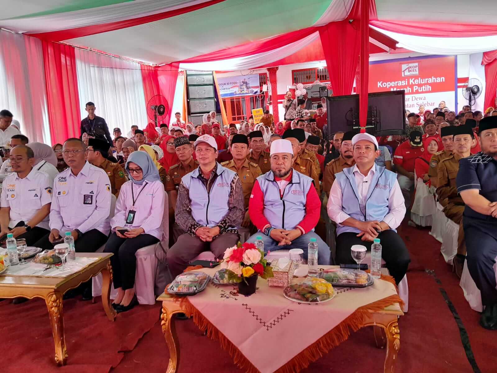Peluncuran Koperasi Merah Putih Pagar Dewa Kota Bengkulu, Begini Pesan Wali Kota Bengkulu Dedy Wahyudi
