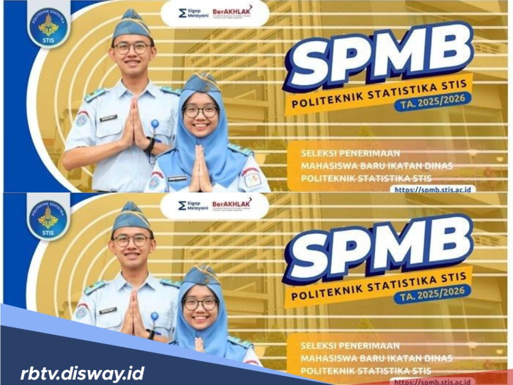 SPMB Politeknik Statistika STIS 2025 Buka 400 Formasi, Ini Syarat dan Rincian Formasinya