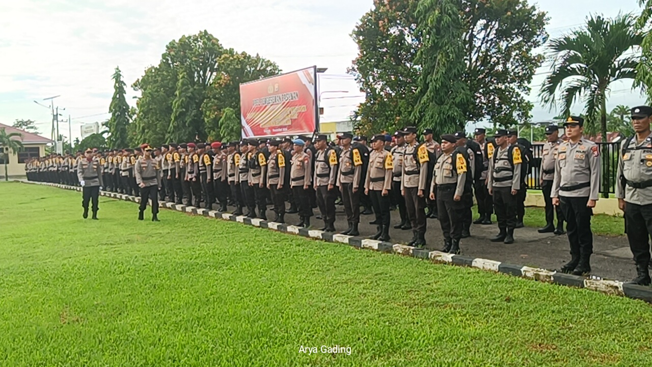 Dibekali Suplemen Multivitamin, 300 Personel Polres Seluma Dikerahkan Amankan 374 TPS