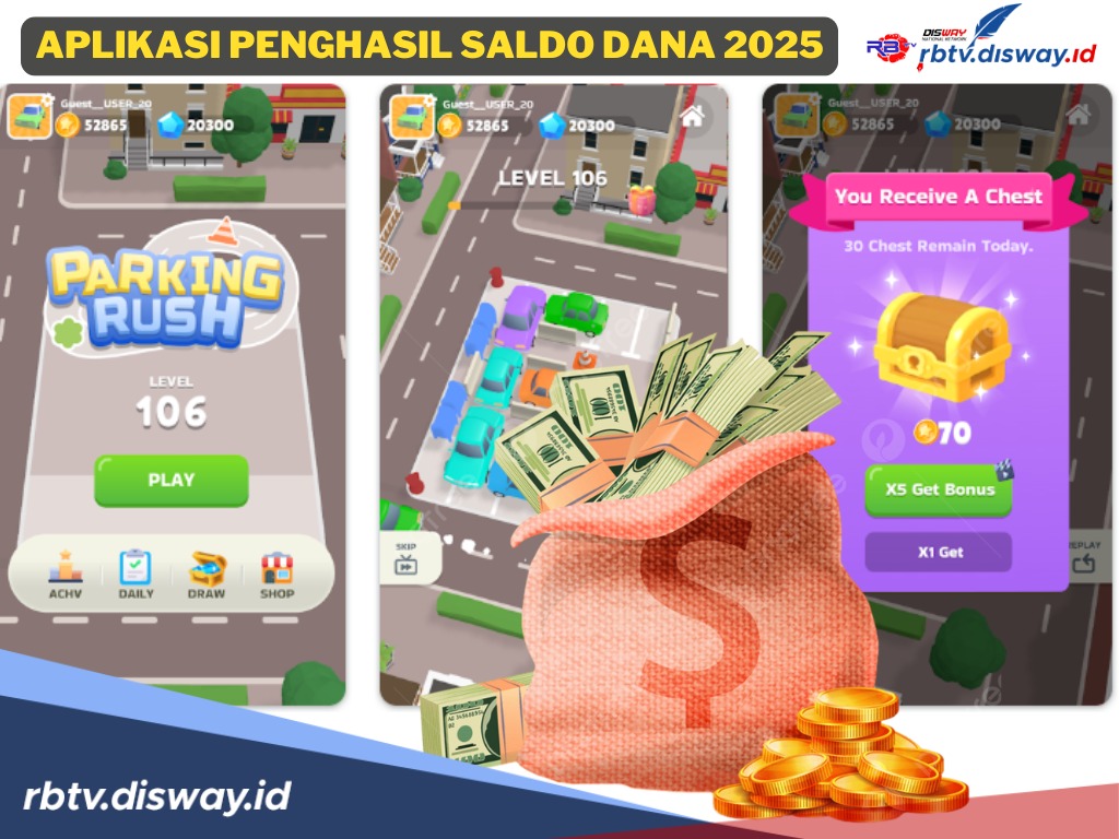 Aplikasi Penghasil Saldo DANA 2025, Main Game Mobil-mobilan Anak SD Dapat Uang