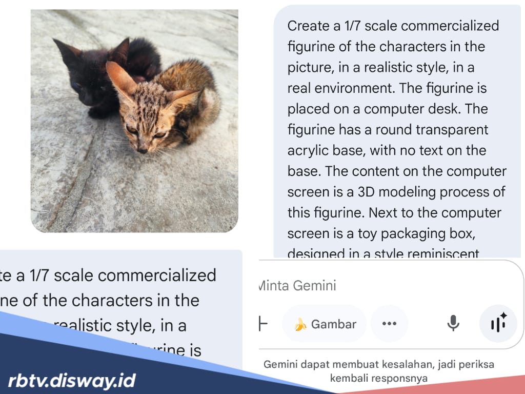 10 Prompt Gemini Miniatur AI Paling Populer, Kamu Pilih Mana?