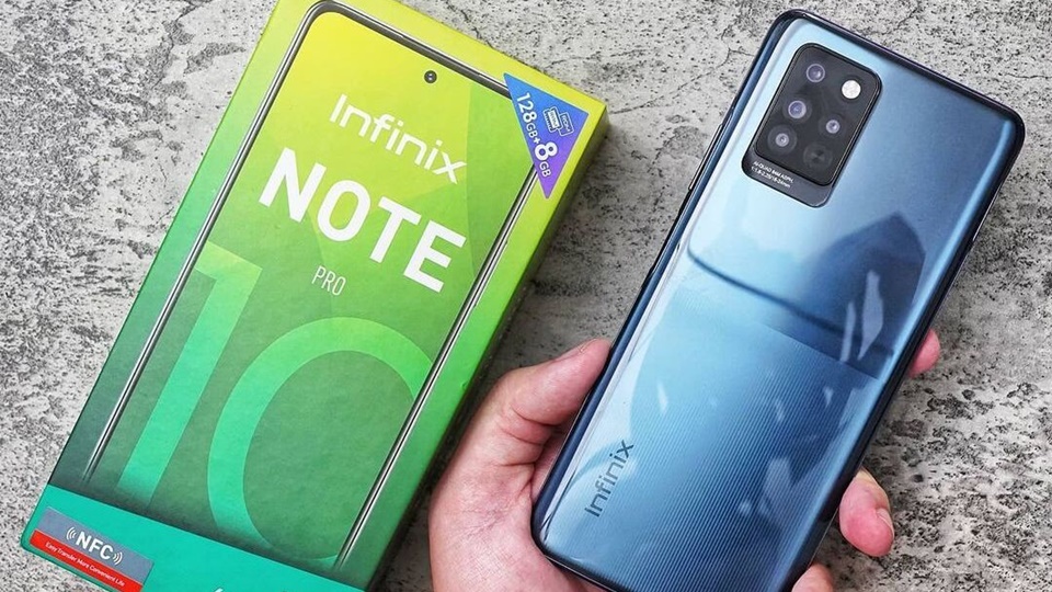 Infinix Note 10 Pro, HP Gaming dengan Harga Terjangkau, Seperti Ini Spesifikasi dan Harganya