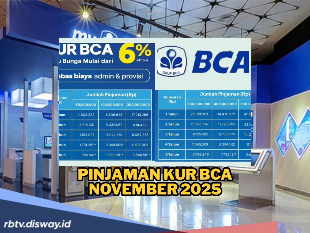 Tak hanya Pandai Berdagang, Orang Minang juga Manfaatkan Pinjaman KUR BCA, Segini Angsuran Plafon Rp 100 Juta