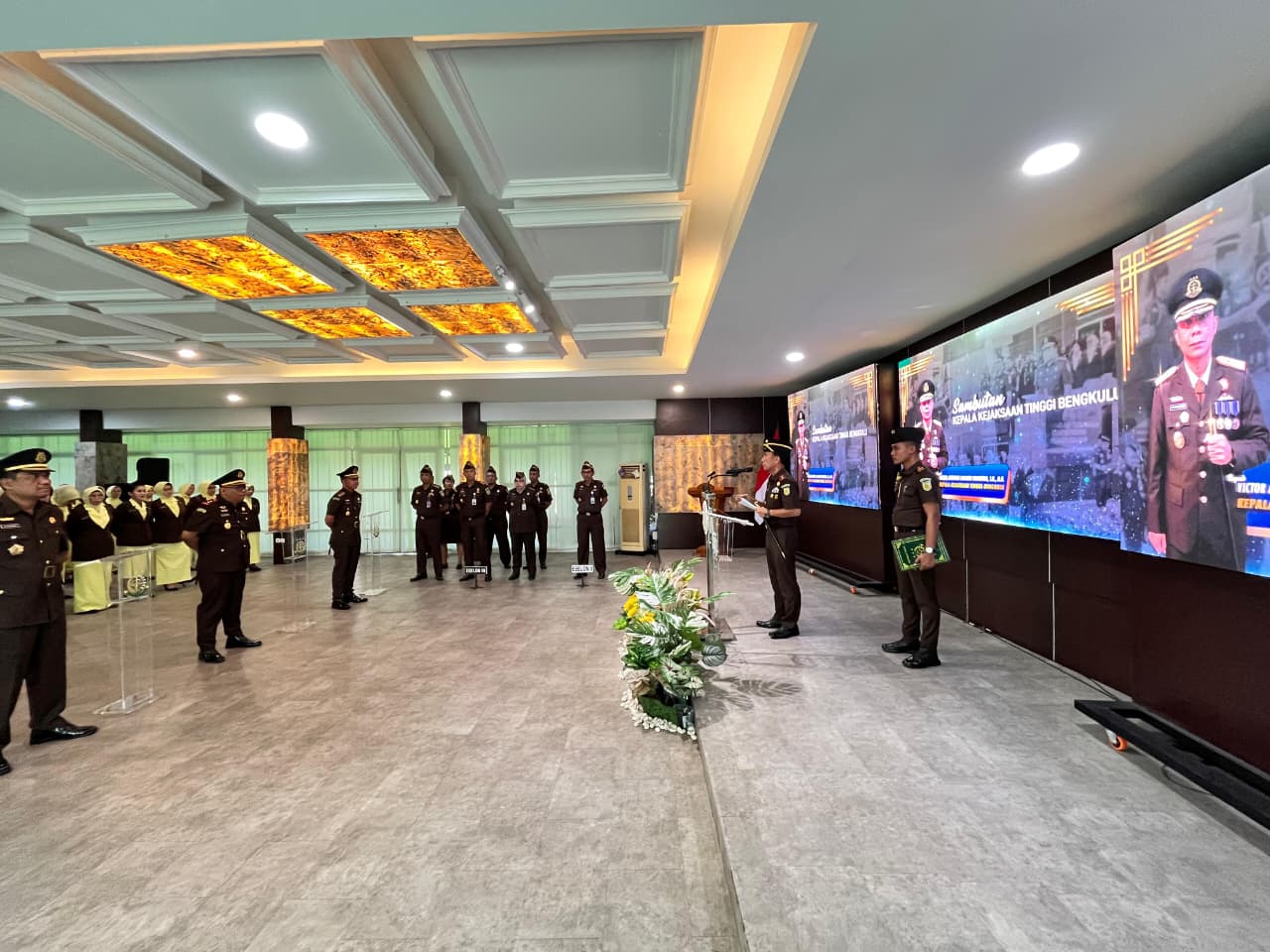 Kajati Bengkulu Melantik Kajari Seluma dan Kepahiang Serta 2 Asisten 