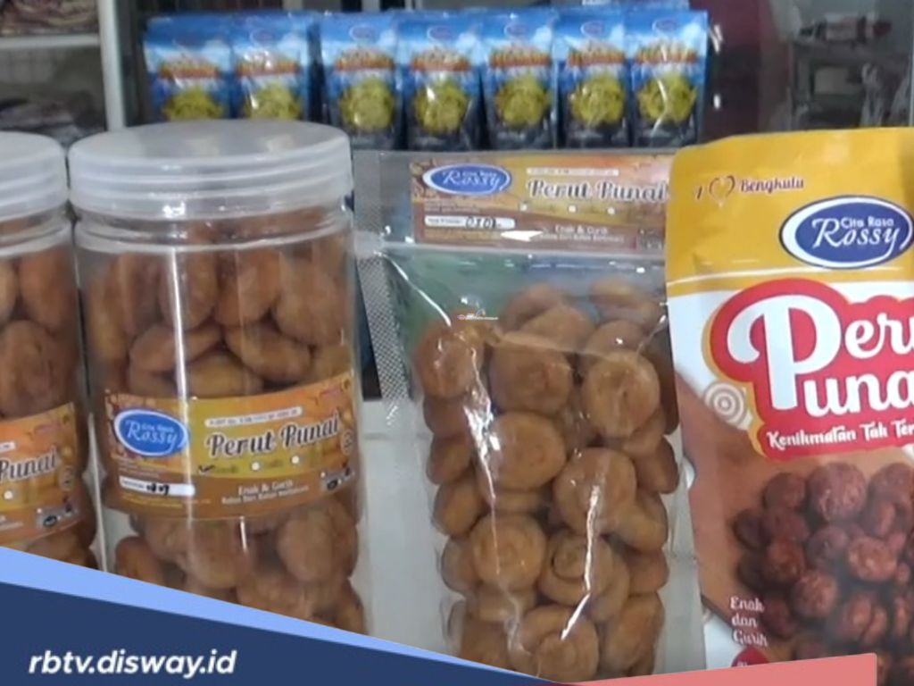 Jadi Cemilan Manis Saat Lebaran, Produksi Kue Perut Punai Khas Bengkulu Meningkat 