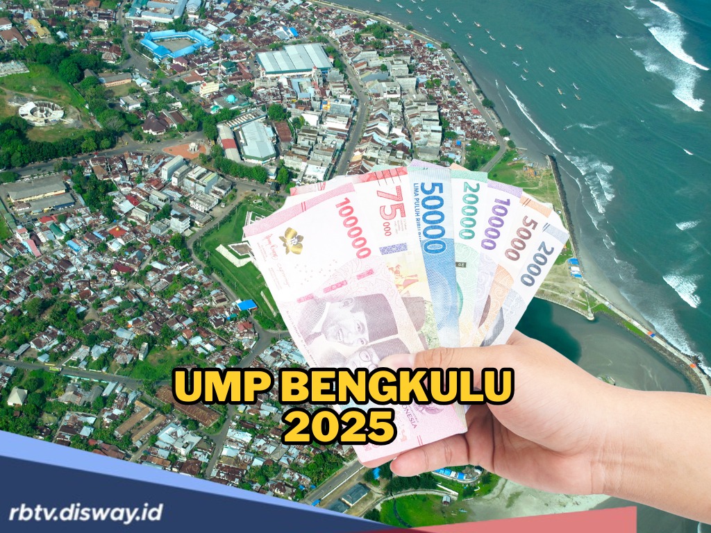 Resmi, Ini Daftar Besaran UMP 2025 di Provinsi Bengkulu