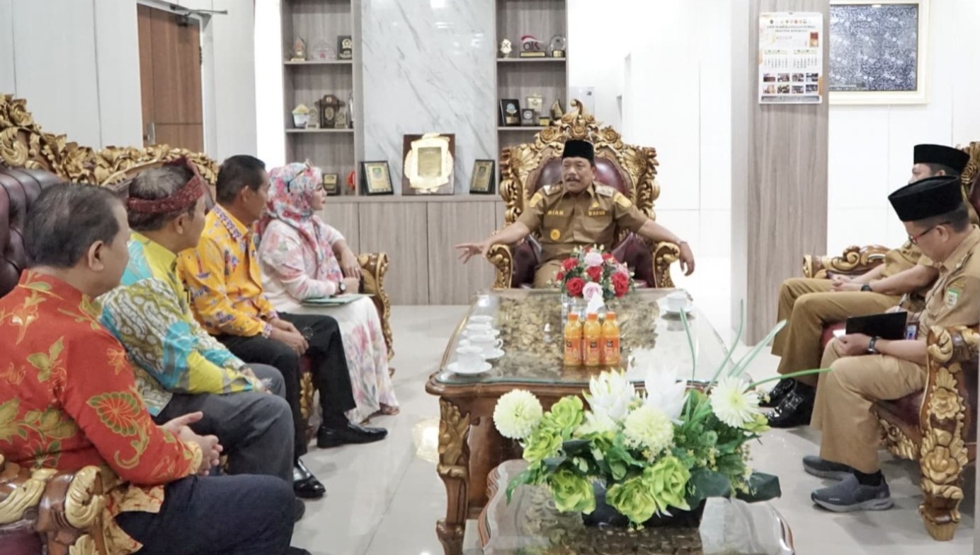 Audiensi Wagub Bengkulu Bersama PPSPB, Mian Minta PPSPB Boomingkan Bengkulu Bumi Merah Putih