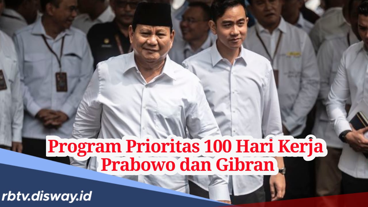 Daftar Program 100 Hari Kerja Prabowo-Gibran, Apa Prioritasnya?