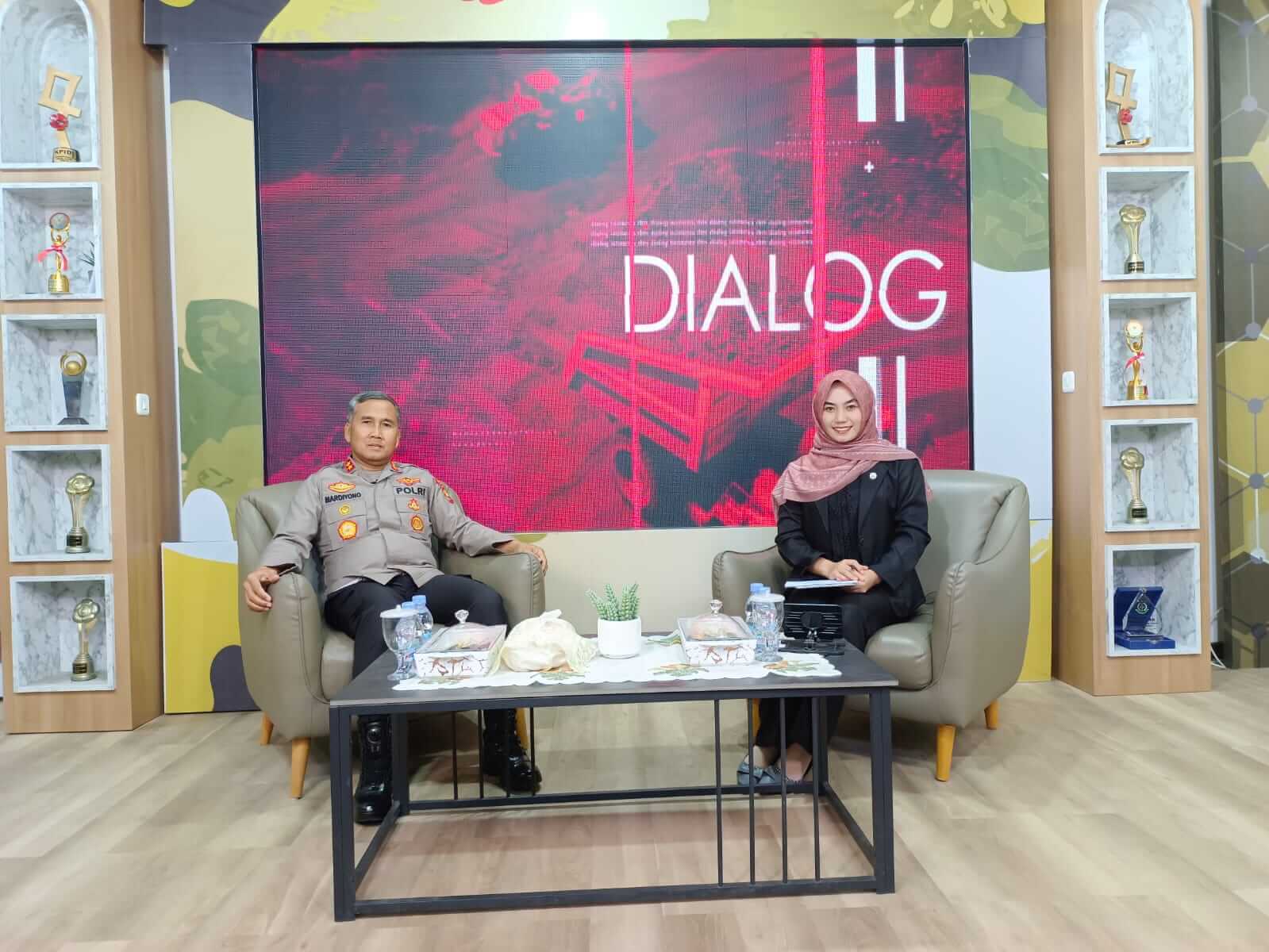 Bintang Tamu Dialog RBTV, Kapolda Bengkulu Bersinergi Dukung Program Sadesahe 